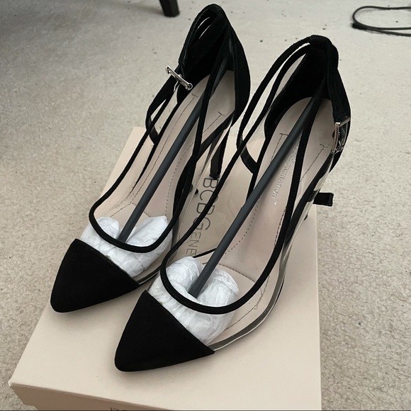 BCBGeneration Cynthia Clear & Black Pump - Picture 2 of 7